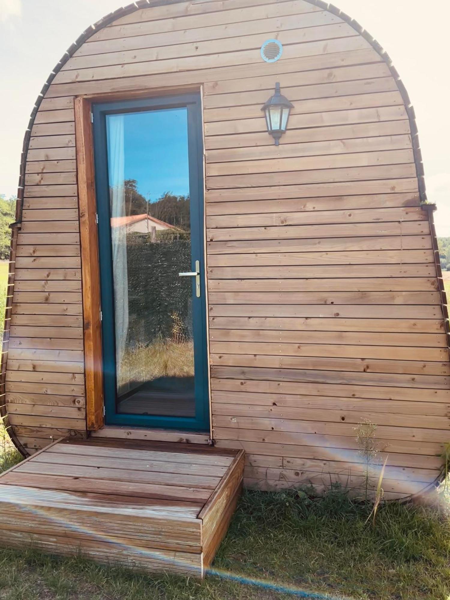 Logement Insolite : La Ruche Verte Monts-sur-Guesnes Eksteriør bilde